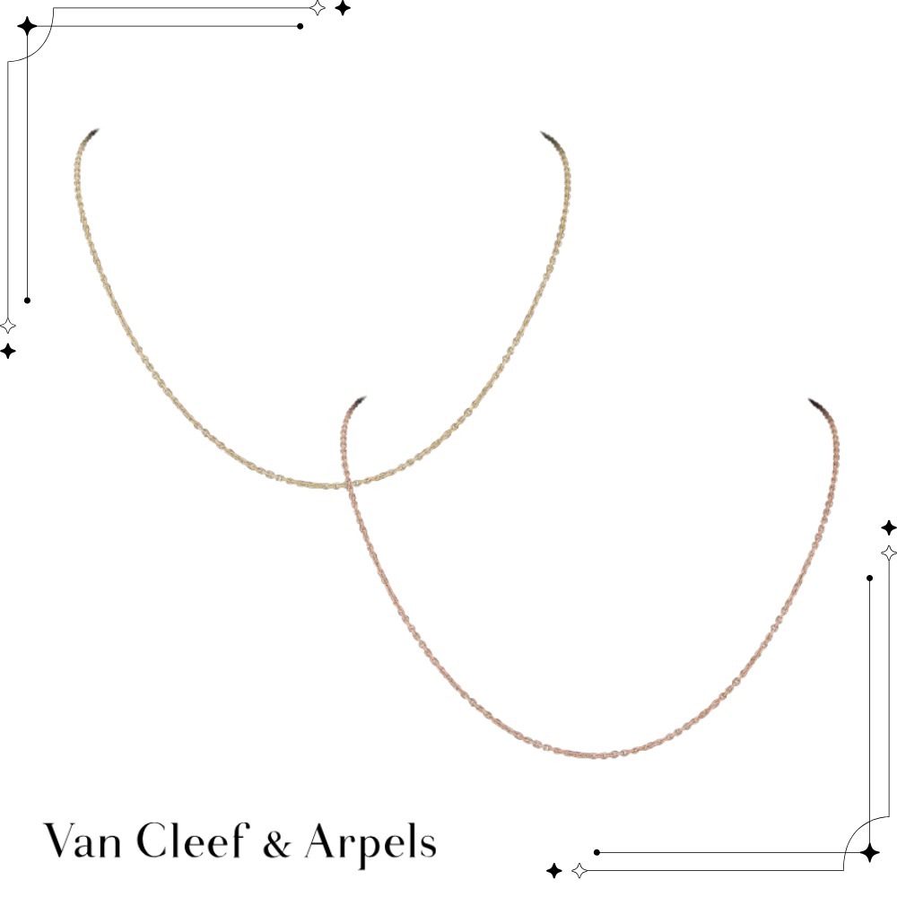 国内即発 VanCleef&Arpels フォルサ チェーン 42cm (Van Cleef