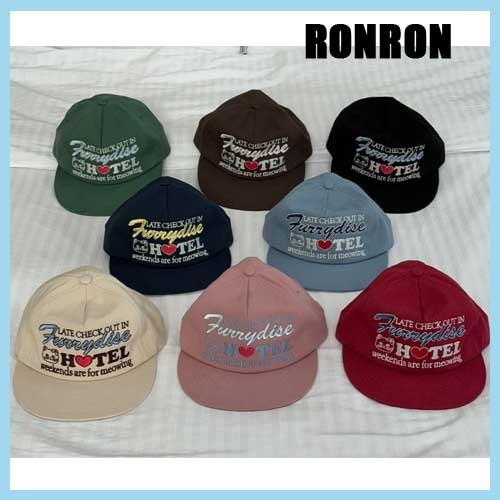 キャップ [RONRON] FURRYDISE BALL CAP (8color) R4545
