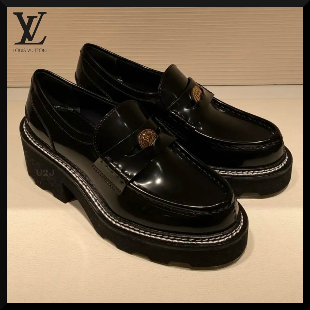 【LV◆クラシカルデザイン！！】 Louis Vuitton ローファー
