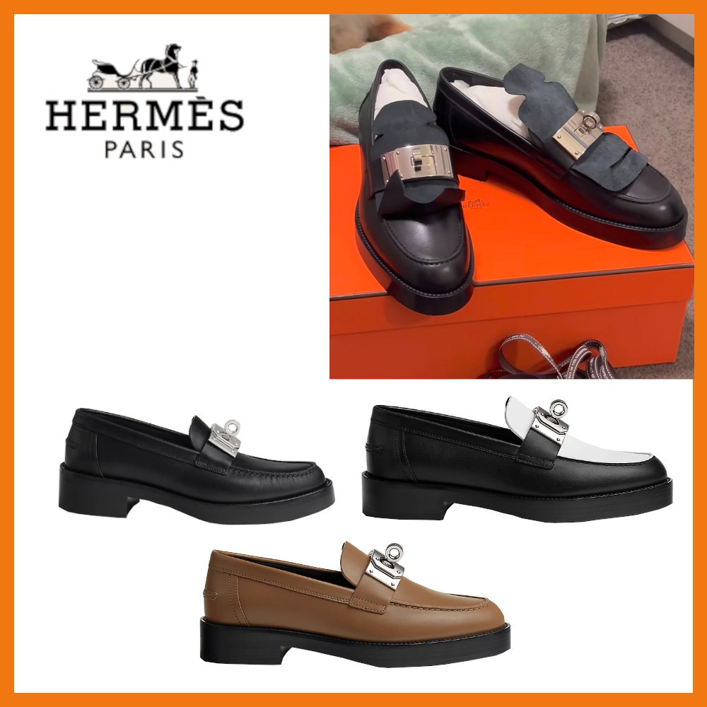 【上質素材でカラーも豊富♪】HERMES★モカシン Hot 足元を可愛くお洒落に♪】HERMES☆モカシン《Hot》