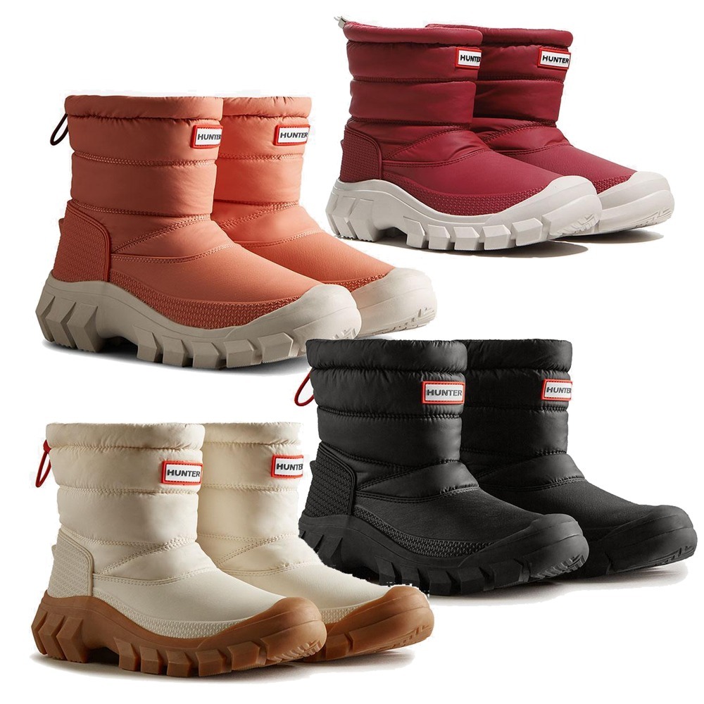 HUNTER★(w) Intrepid Short Snow Boots★22-26cm★人気早期完売