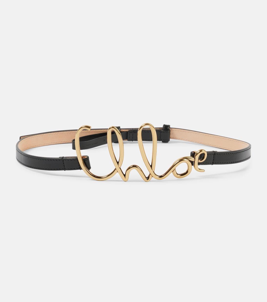 【Chloe】アイコニック スリム レザーベルト☆関税込