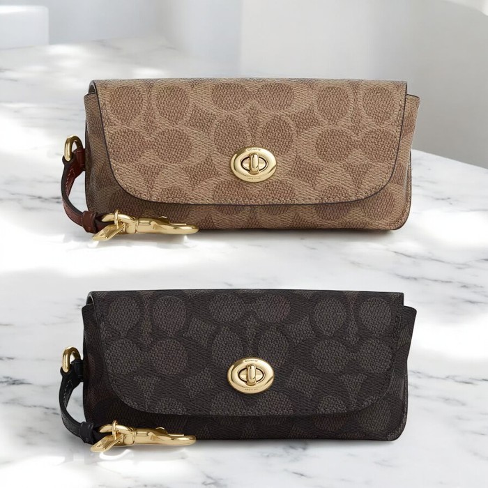 【Coach】サングラス ケース・シグネチャー キャンバス