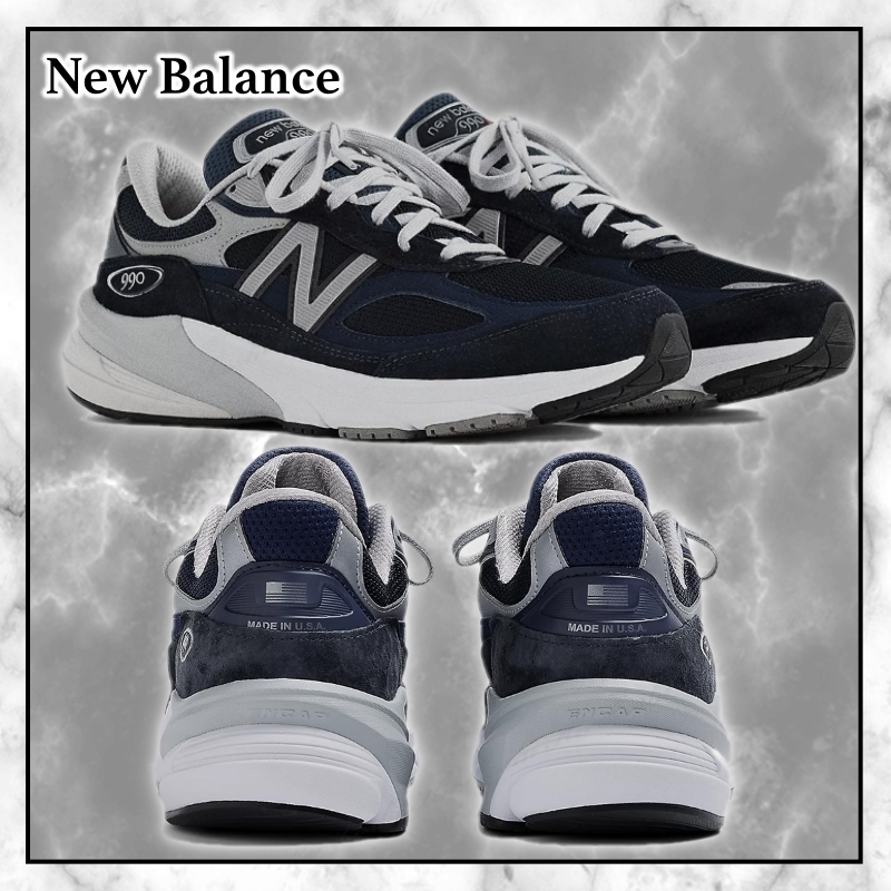 ◆New Balance 最新作◆990v6 スニーカー / Navy ◆