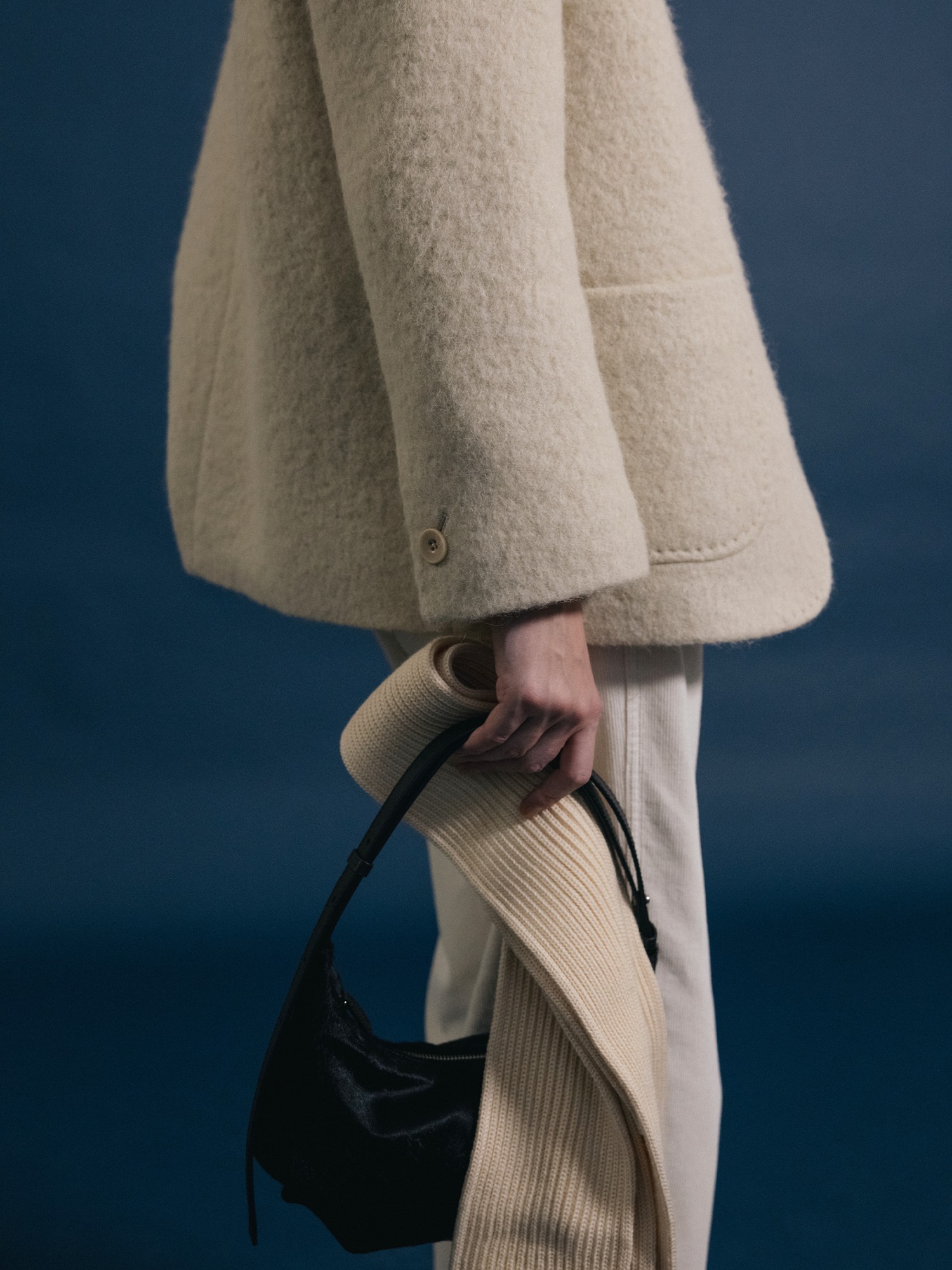 [NOTHING WRITTEN]BLEN WOOL ジャケット★新作・24AW★韓国★ NOTHING WRITTEN] Blen ウール ジャケット / 韓国ブランド