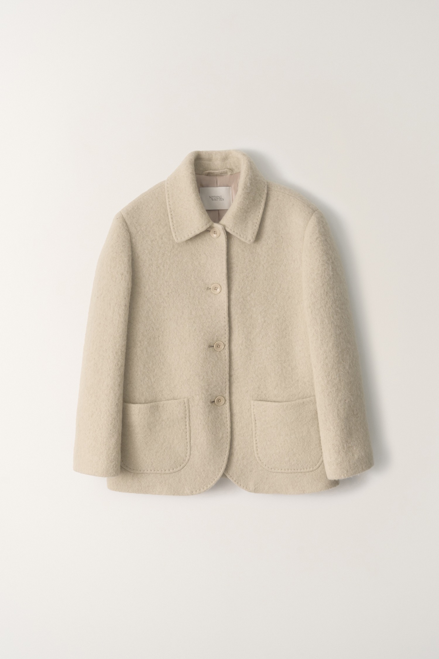 [NOTHING WRITTEN]BLEN WOOL ジャケット★新作・24AW★韓国★ NOTHING WRITTEN] Blen ウール ジャケット / 韓国ブランド