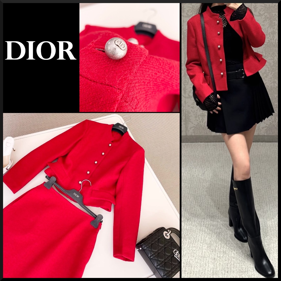 【人気商品★】Dior クロップド ジャケット