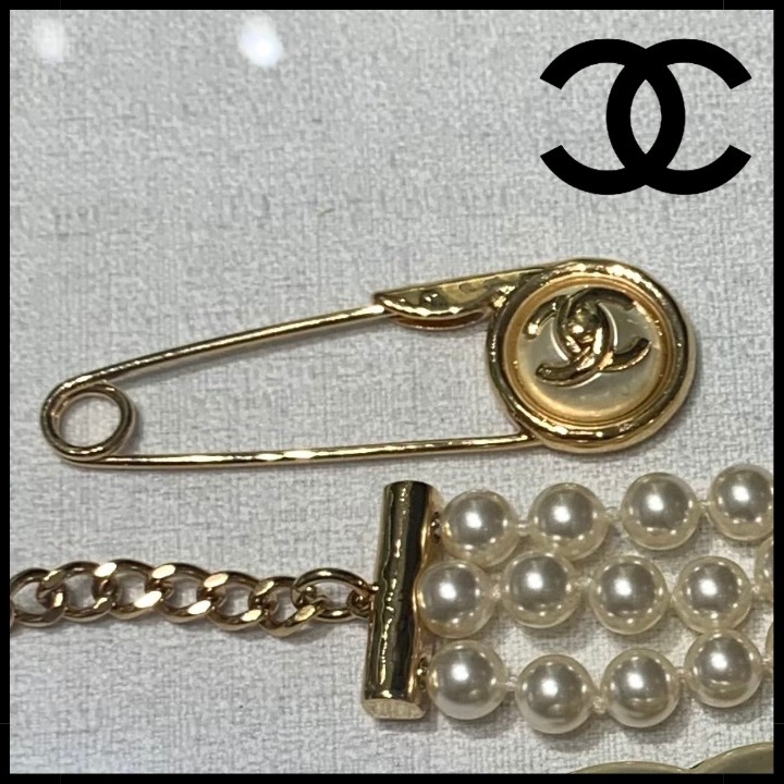 《ユニークでお洒落★》CHANEL ブローチ