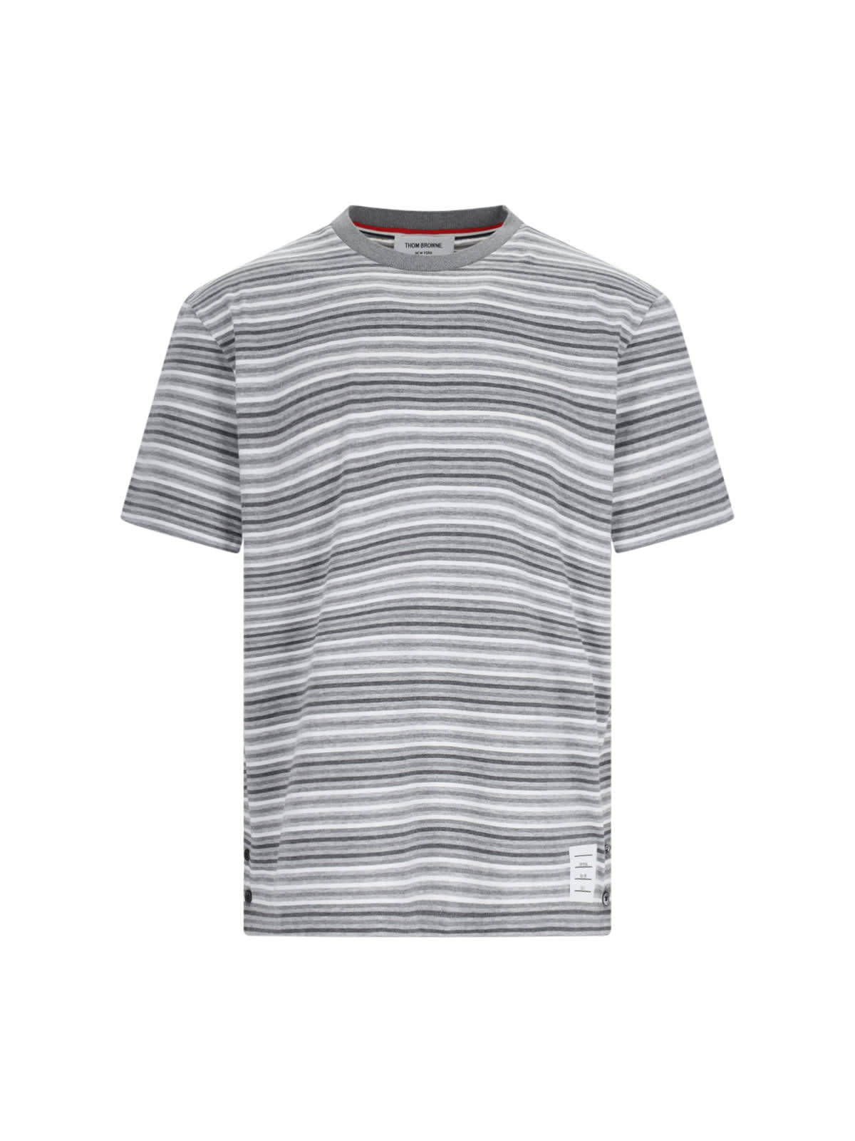 【送料&関税込】Thom Browne Striped Cotton T-shirt