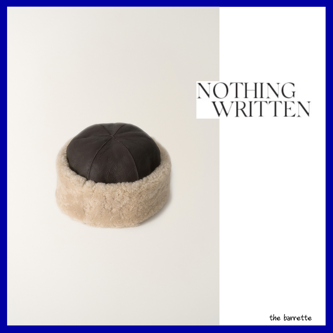 [NOTHING WRITTEN] シアリング ハット / 韓国ブランド