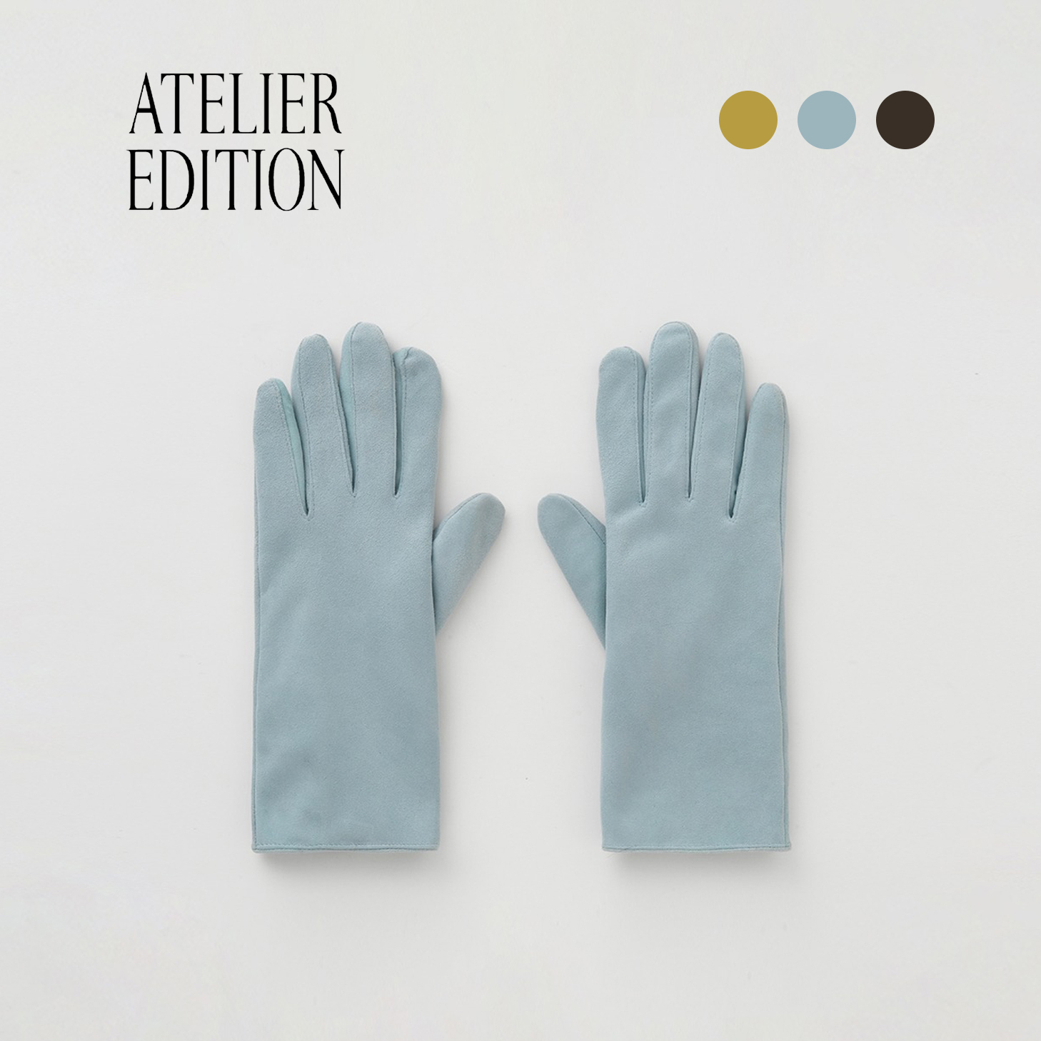 手袋 Atelier Edition : 24FW / Goat Leather Gloves (3colors)