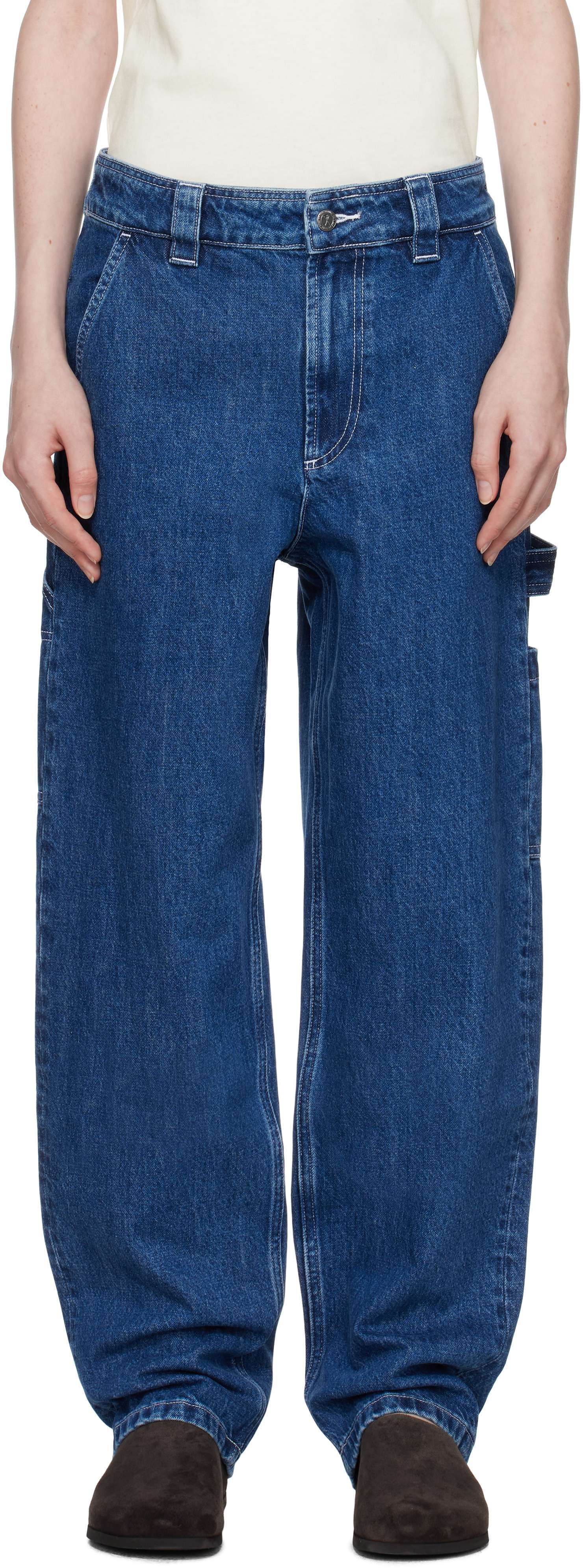【関税込み】A.P.C. ブルー Fergus ジーンズ