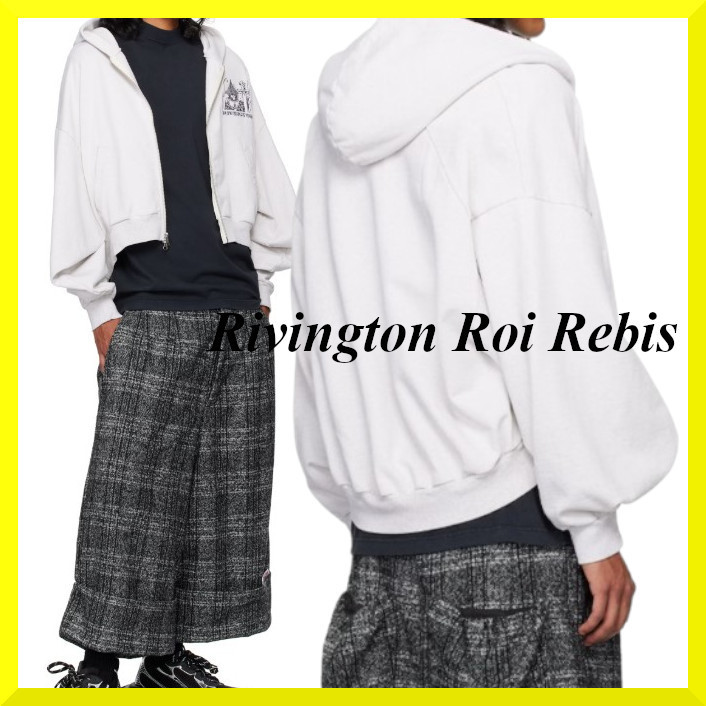 Rivington Roi Rebis☆関税込☆Noahs ジップフーディ グレー