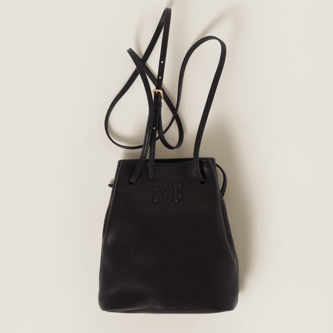 《上品なデザイン》【miumiu】ナッパレザーミニバッグ