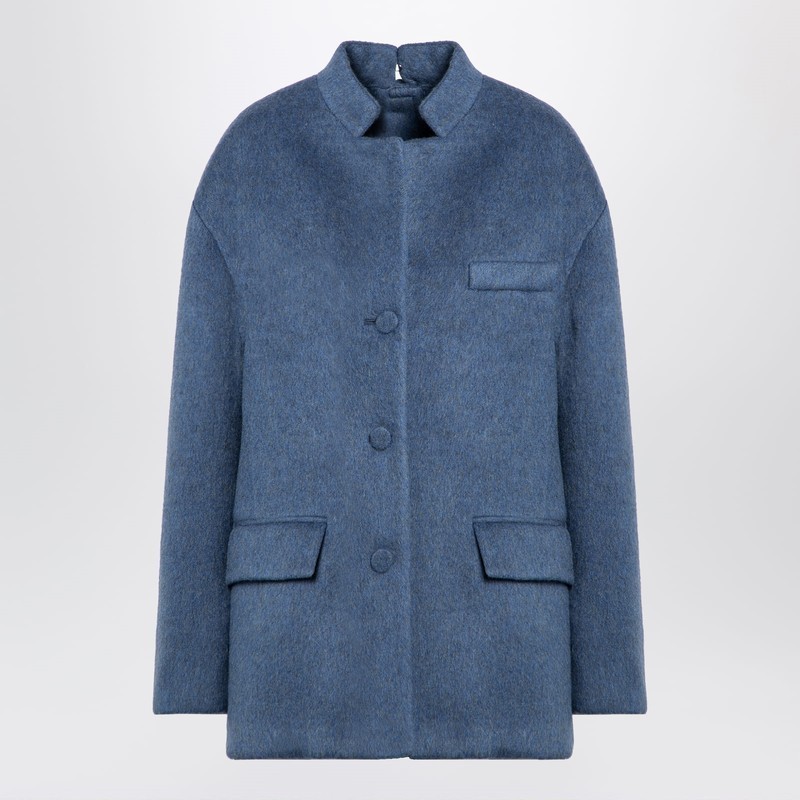 ジャケット GUCCI Wool blend melange aviator jacket