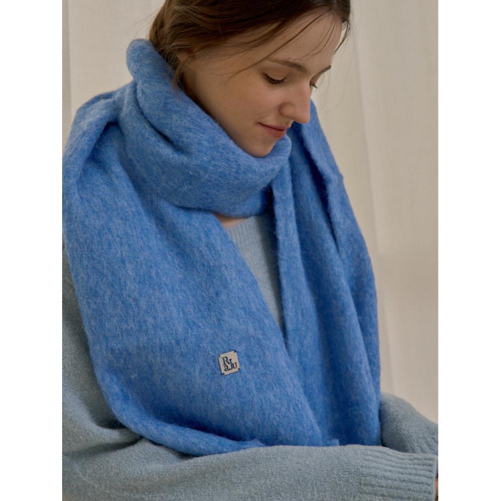★RaJu★ [Exclusive]Mohair Chunky Muffler 9 Color