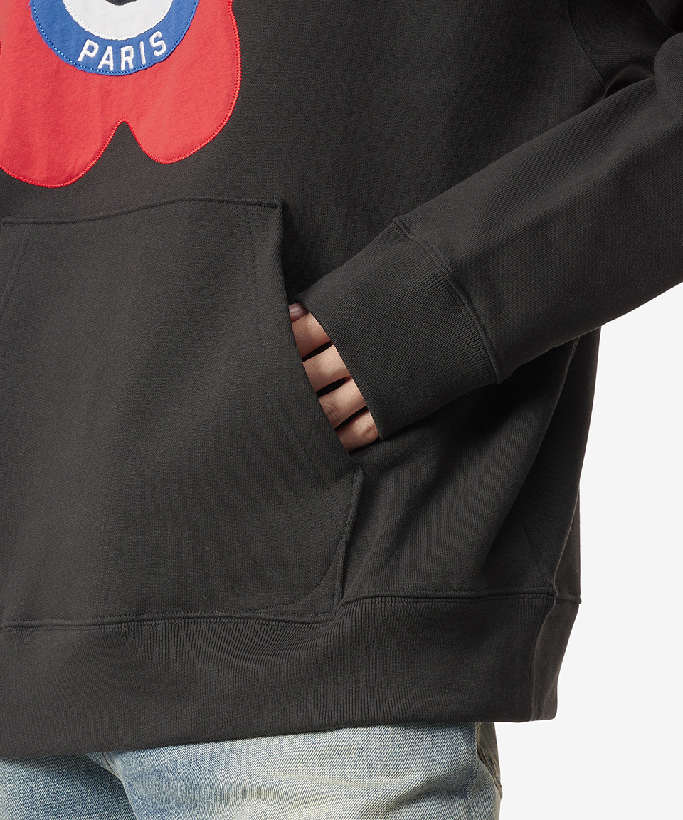 《KENZO》 ターゲット ロゴ コットン フード