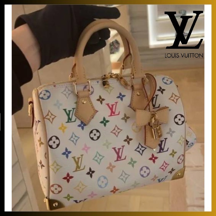 【華やかに】Louis Vuitton×村上隆 Speedy Bandouliere 25