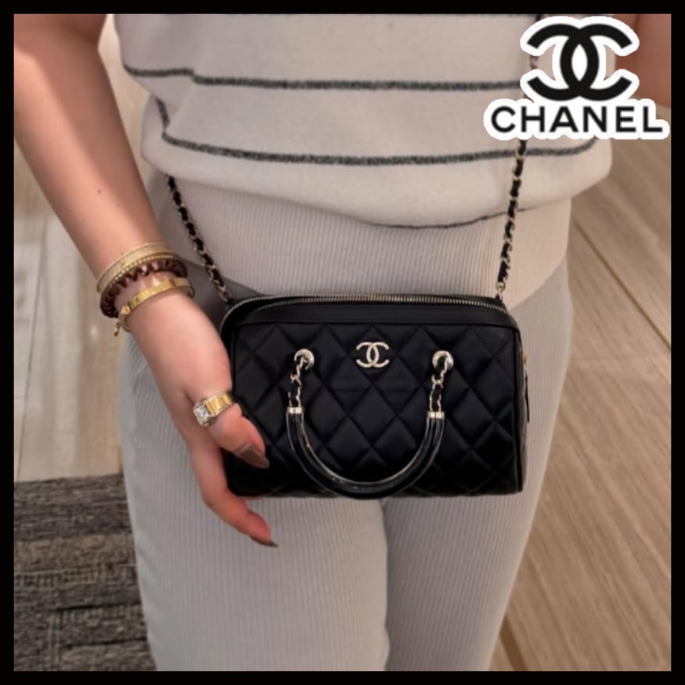 【デザインが狙い目☆】CHANEL ショルダーバッグ