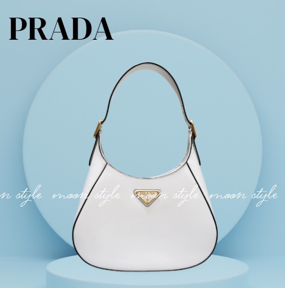 PRADA★プラダ クレオ レザーショルダー バッグ Aランク