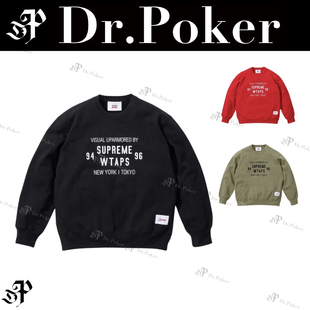 【Supreme】 WTAPS Crewneck クルーネック スウェット