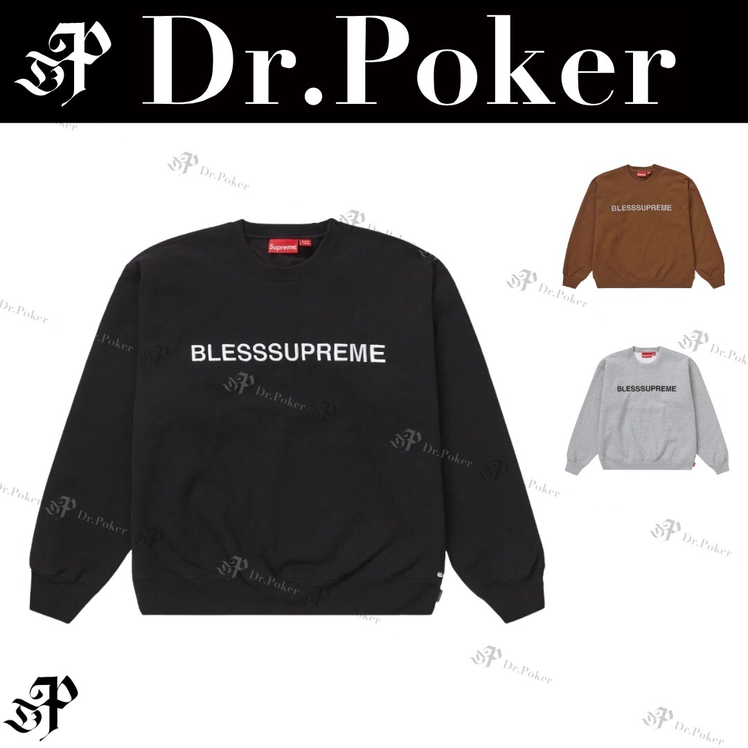 【Supreme】 大人気 BLESS Crewneck クルーネック スウェット