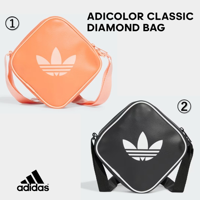 大人気！アディダス☆Adicolor Classic Diamond Bag☆選べる２色