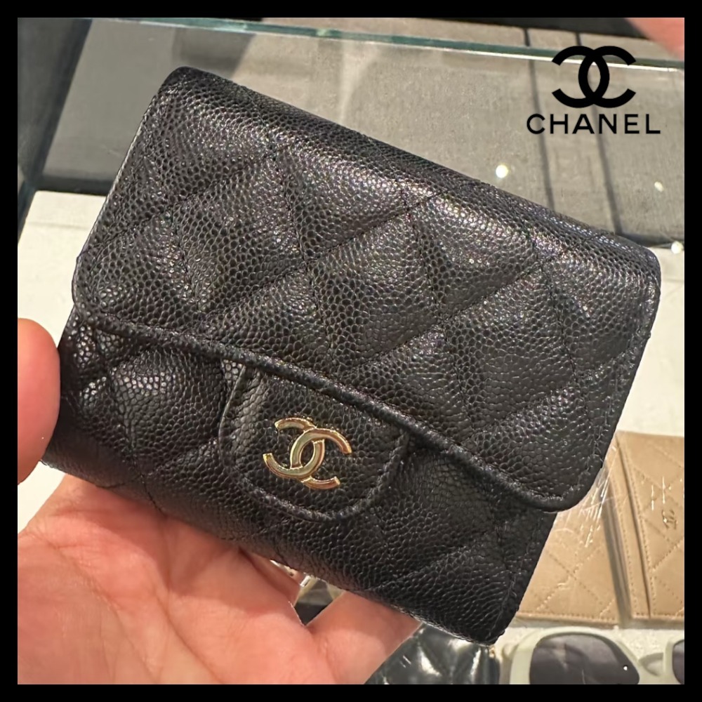 【自分へのご褒美に♡】CHANEL★MATELASSE 折り畳み財布