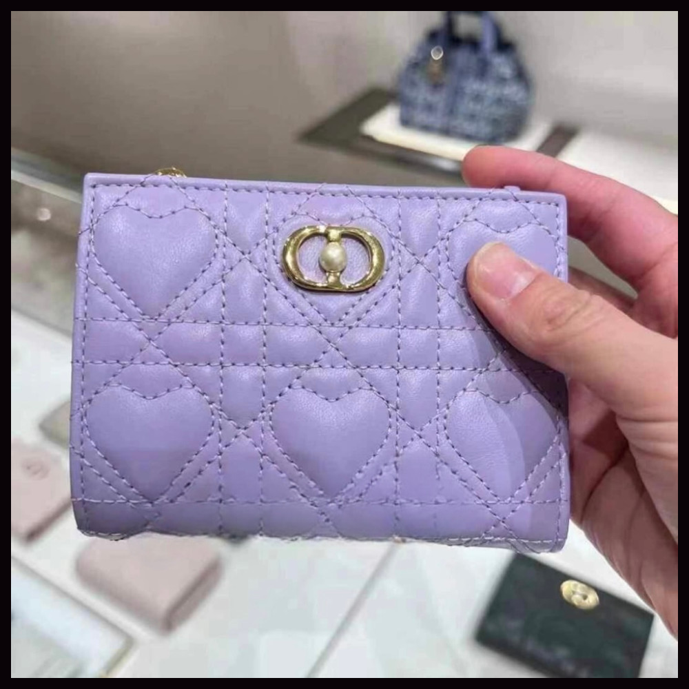 【パステルカラーが可愛い♪】DIOR 財布