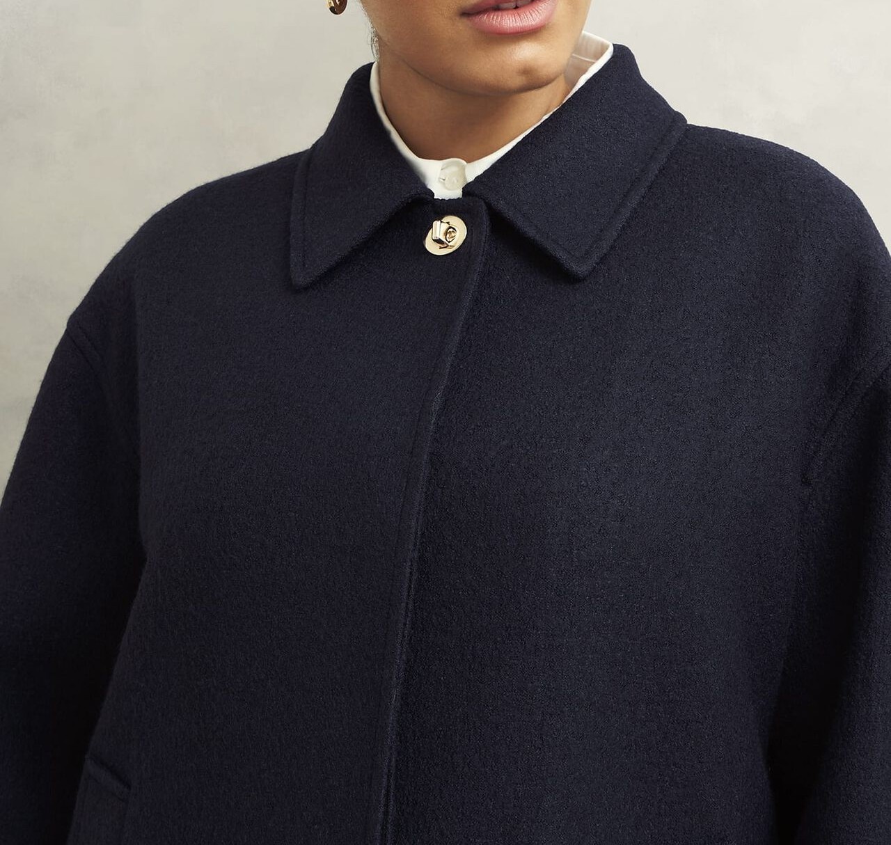 HOBBS LONDON ウールのペイトンコート HOBBS LONDON ウールのペイトンコート