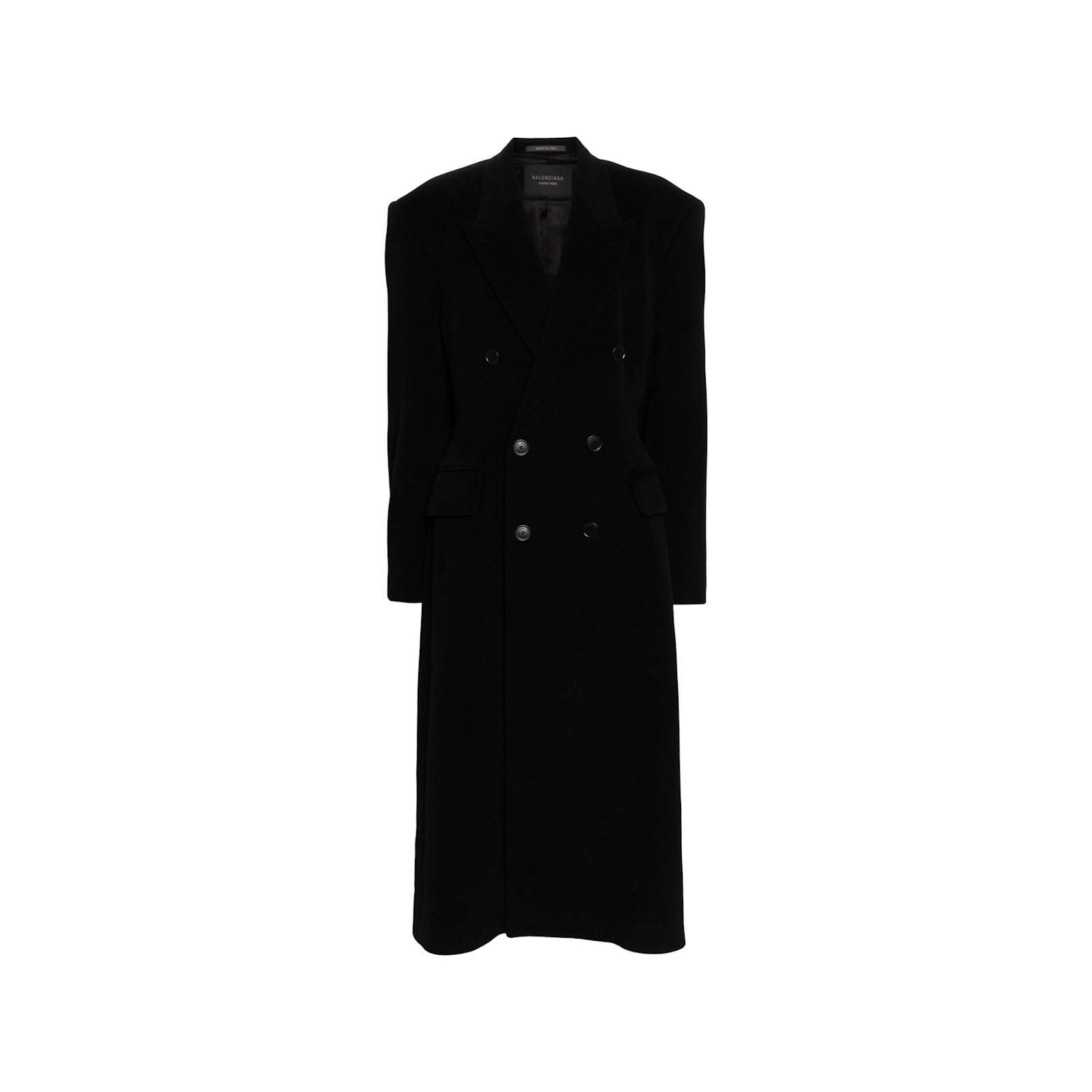 【送料&関税込】Balenciaga Cashmere And Wool Cinched Coat