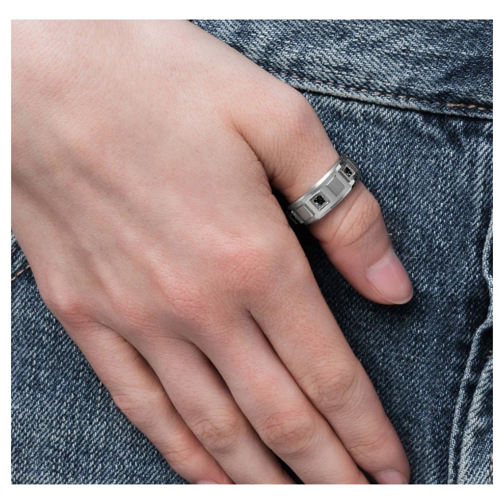 日本未販売【VITALY】ユニセックス Data リング