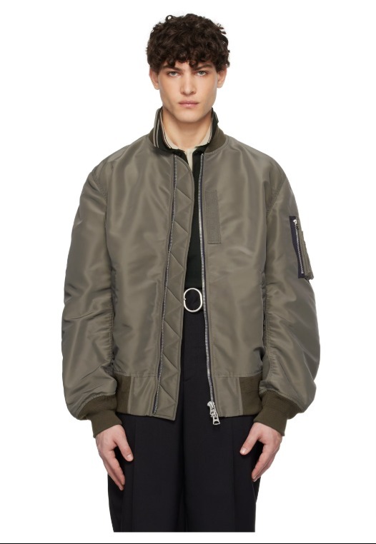 ★sacai★関税込♪日本未入荷♪Nylon Twill ボンバージャケット shopbring_1324k030005