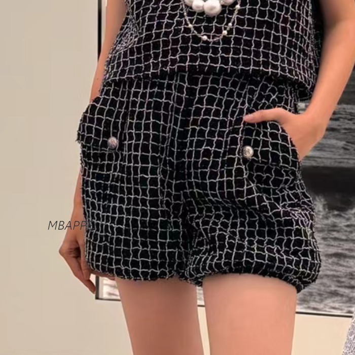 25C》キュートな一品♪【CHANEL】シャネル ショートパンツ