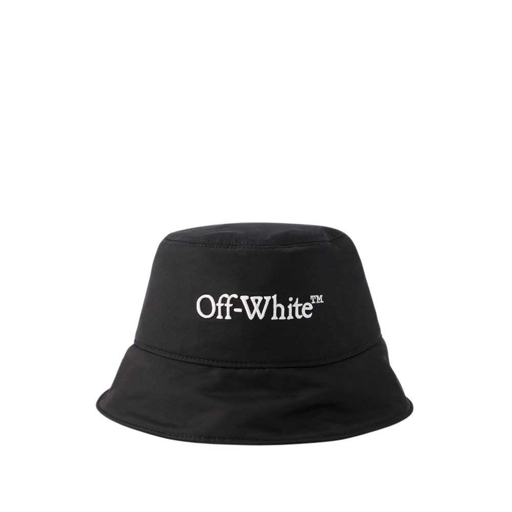 ハット Off-White Ny Logo Bucket Hat - Cotton - Black/White