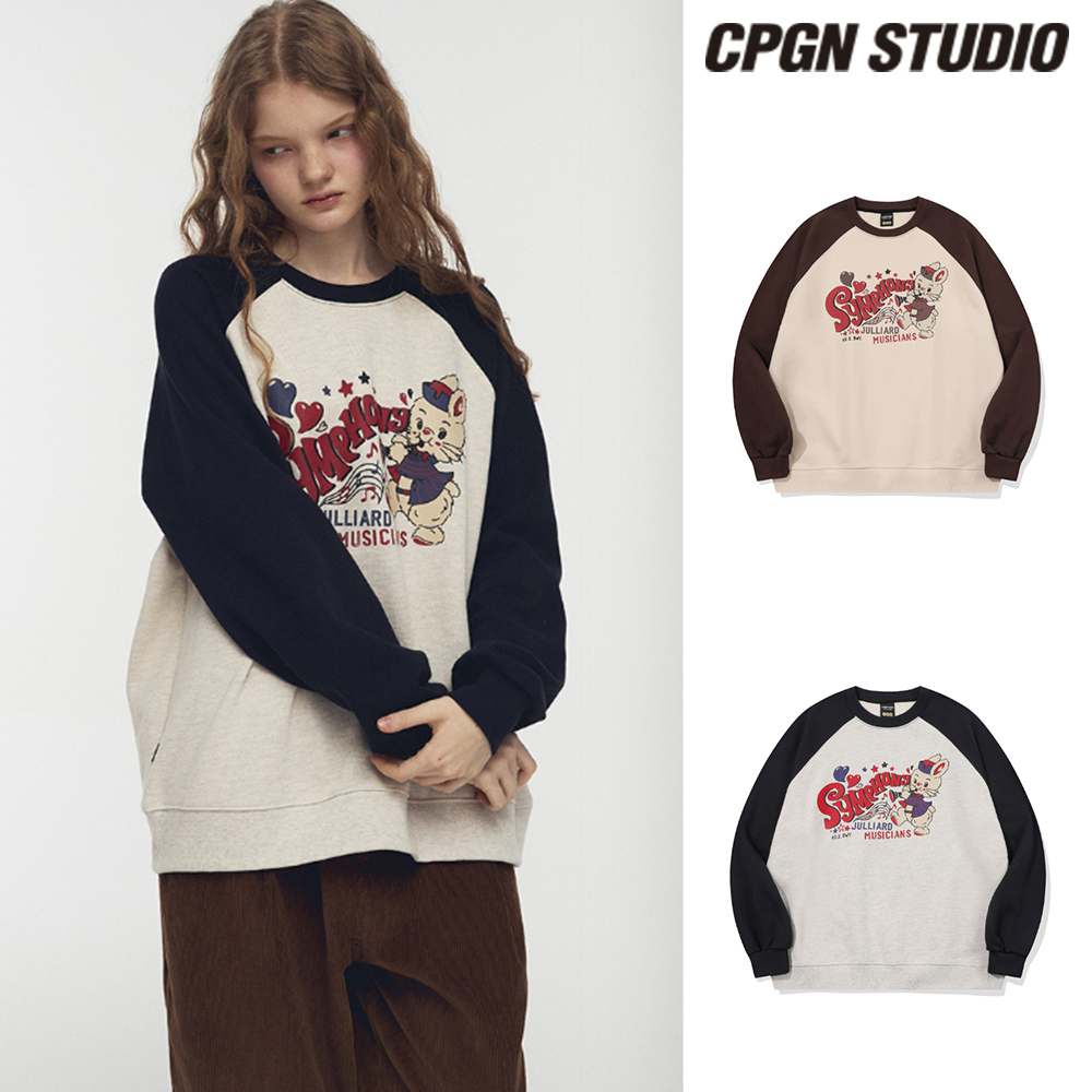 【CPGN STUDIO】24FW★ Symphony Raglan Sweatshirt