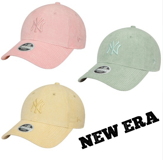 【NEW ERA】9Forty NY Yankees サマーコーデュロイ キャップ