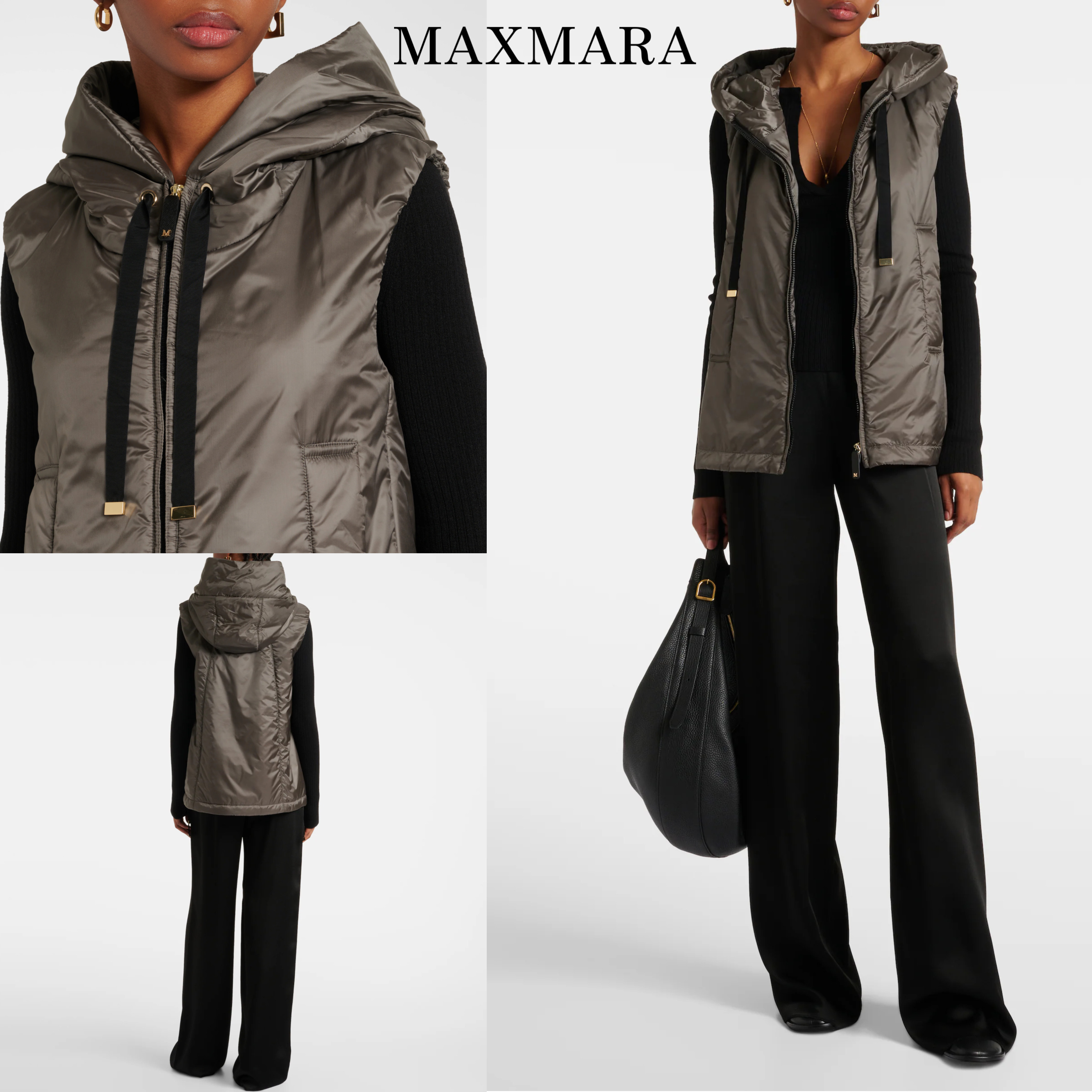新作*MAXMARA*The Cube ナイロンベストジャケット