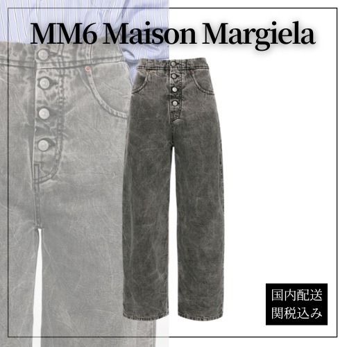 MM6 Maison Margiela◆ストレートレッグ ボーイフレンドジーンズ