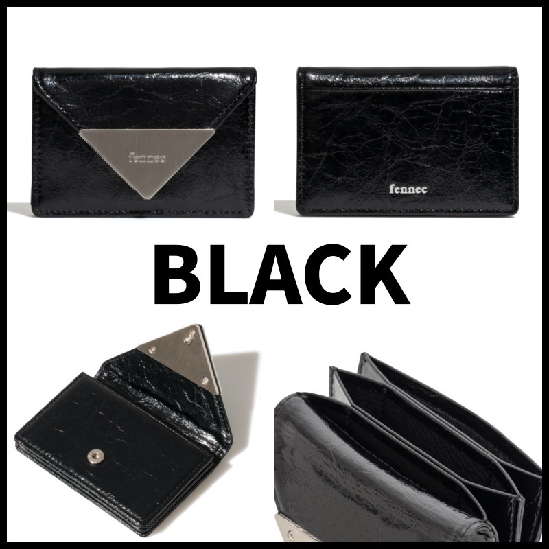 【無料配送】 ◆Fennec◆ CRINKLE TRIANGLE QUILTING POCKET D FENNEC CRINKLE TRIANGLE QUILTING POCKET D ECRU (Fennec/財布