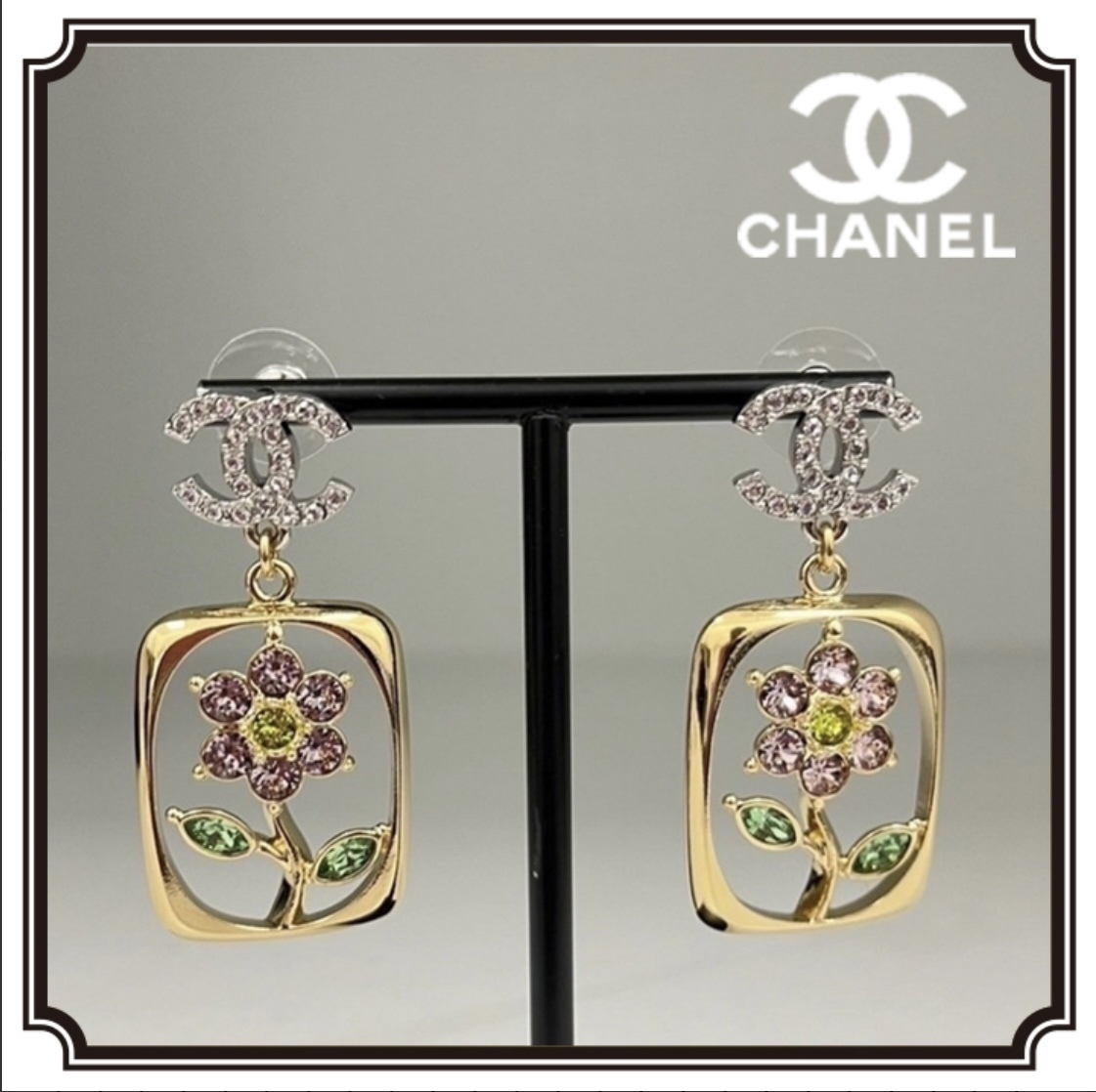 ビジューが可愛い♪新作】CHANEL 25P CC パールピアス