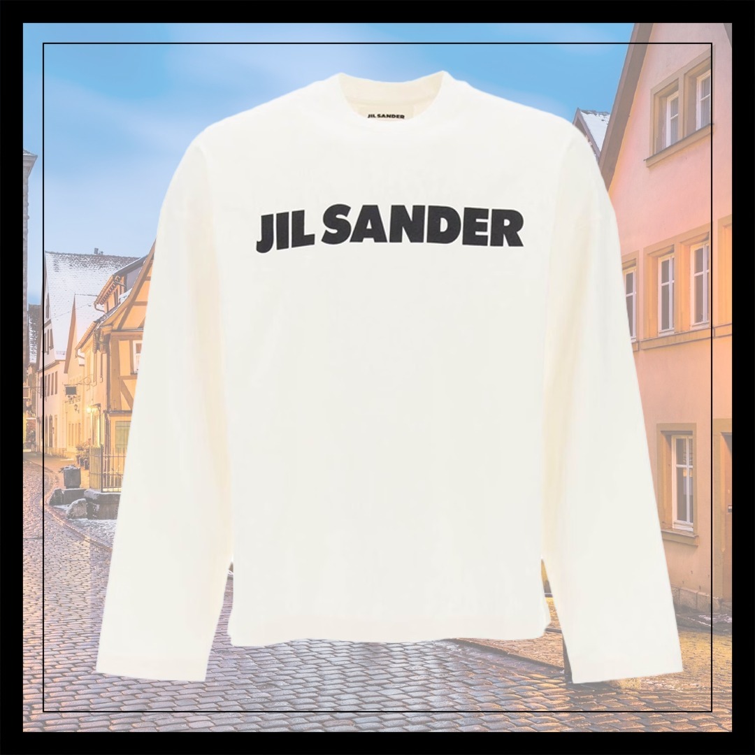 【Jil Sander】long-sleeved logo t-shirt（関税込み）