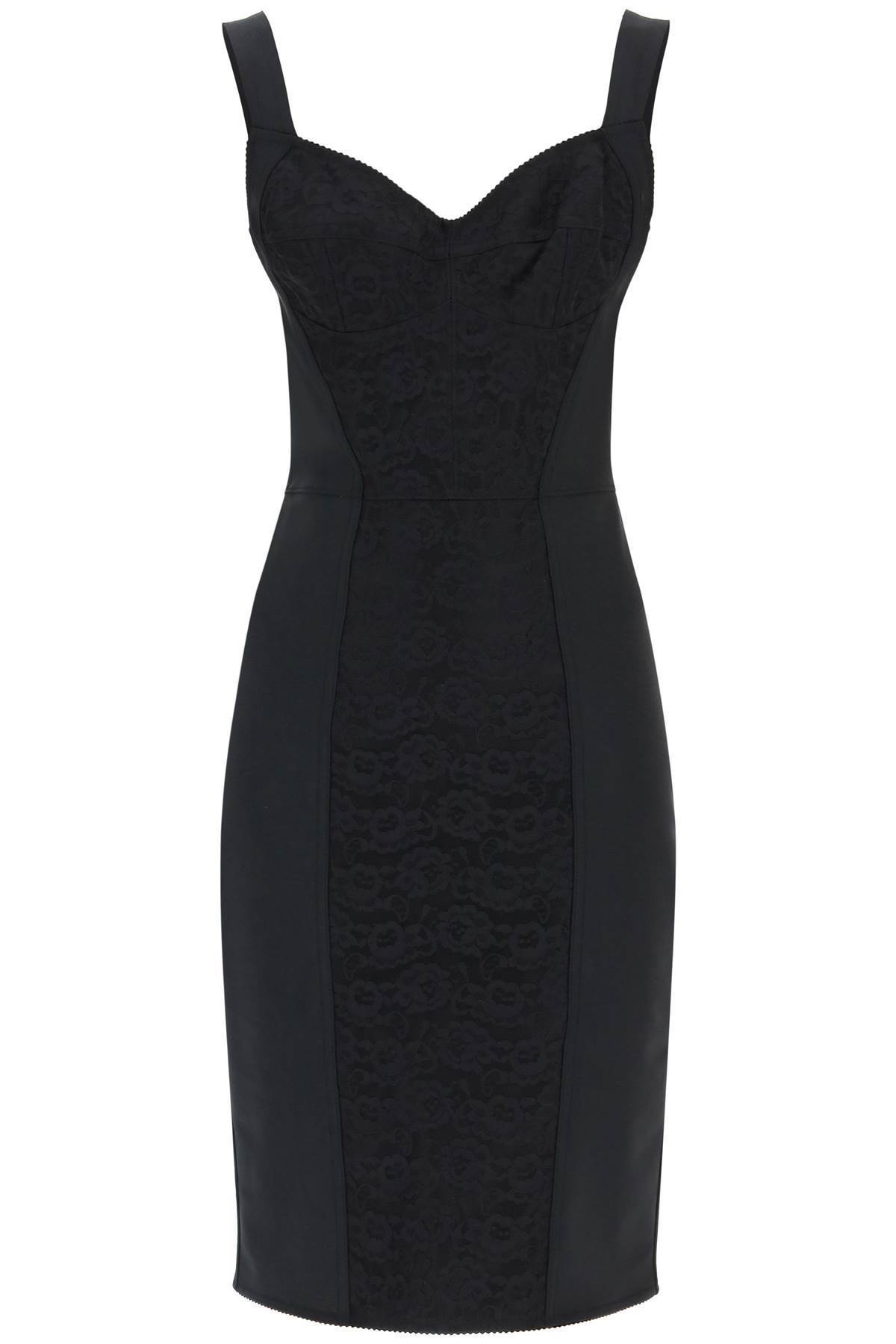 【送料&関税込】Dolce & Gabbana Midi Corsetry Dress