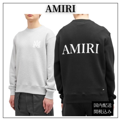 AMIRI◆MA Core Logo Sweatshirt Grey