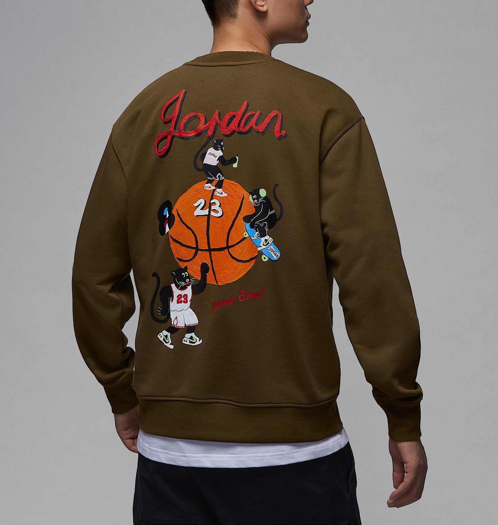 Jordan Brooklyn Fleece Men's Crew-Neck Sweatshirt. Nike.com