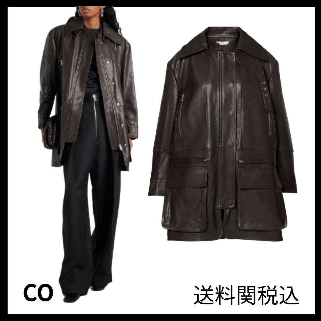 送料関税込★CO★レザー・フィールドジャケット