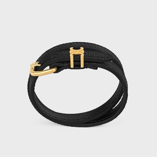 CELINE】セリーヌ レ・キュイール Celine ダブルブレスレット