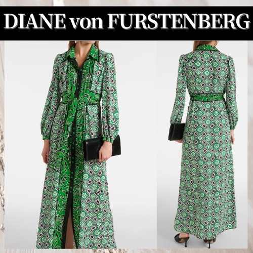 DIANE von FURSTENBERG◆ジョシュアプリントマキシドレス