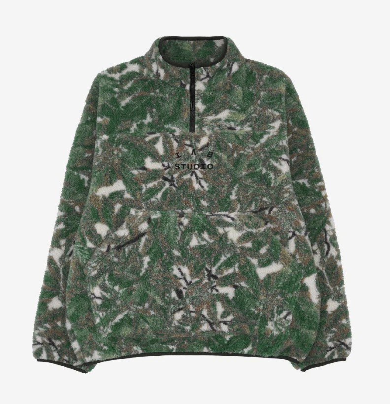 トップスその他 IAB Studio Helinox Jacquard Half Zip-Up Bukhansan