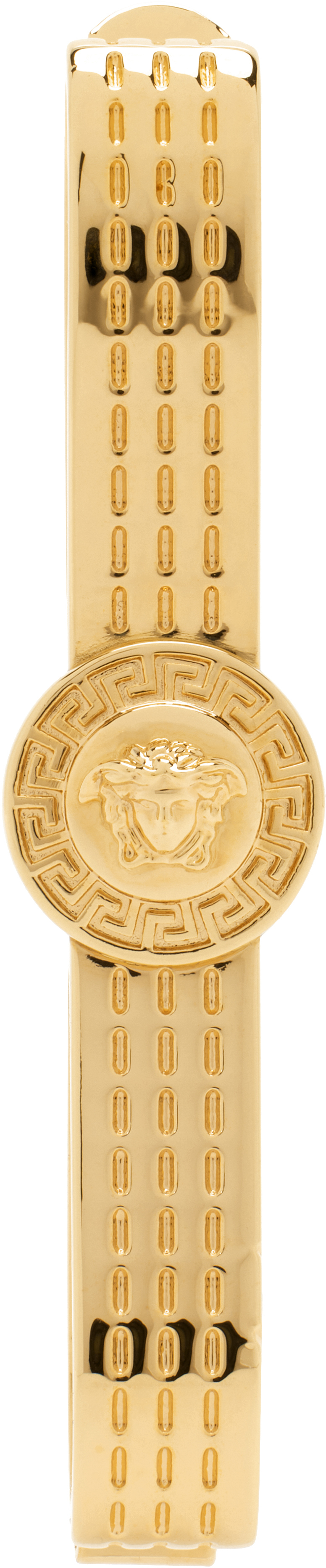 【関税込み】Versace ゴールド メドゥーサ ヘアクリップ